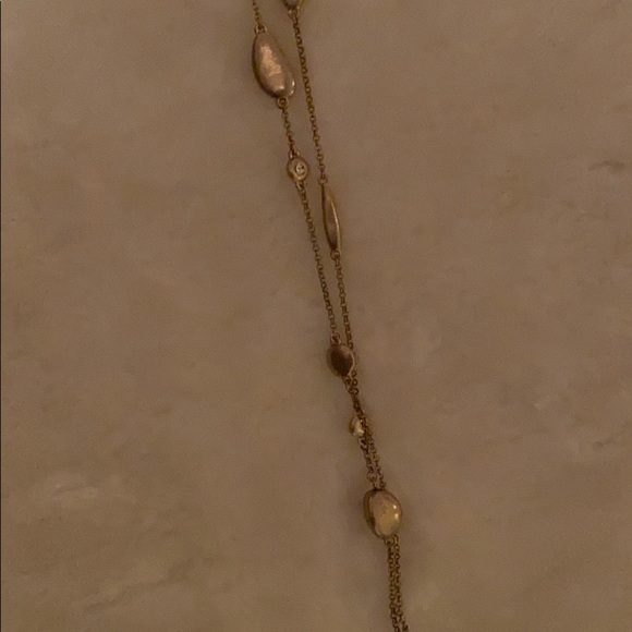 Loft Long charm gold  tone necklace - Picture 5 of 8